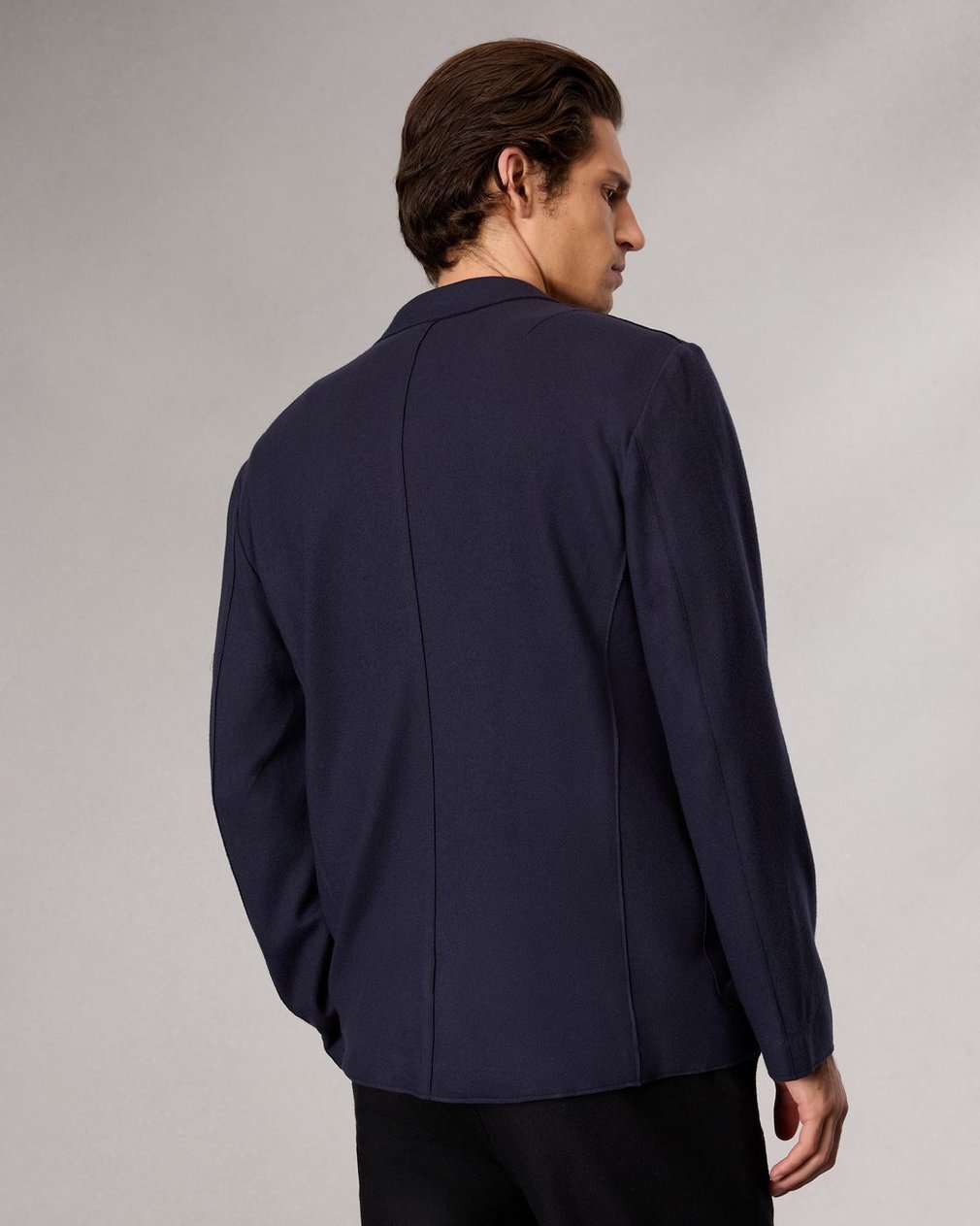 Achilles Knit Blazer - Dark Sapphire