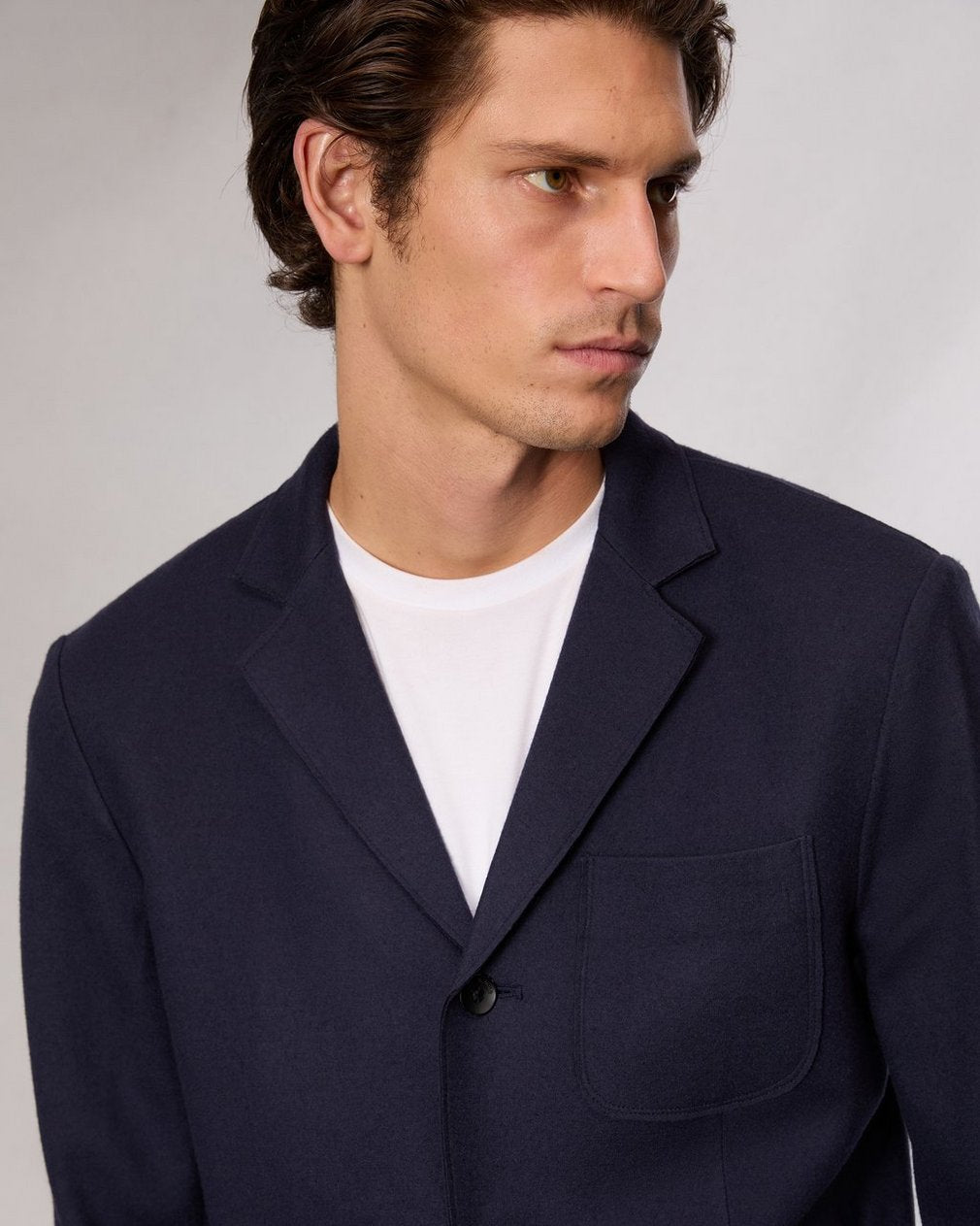 Achilles Knit Blazer - Dark Sapphire