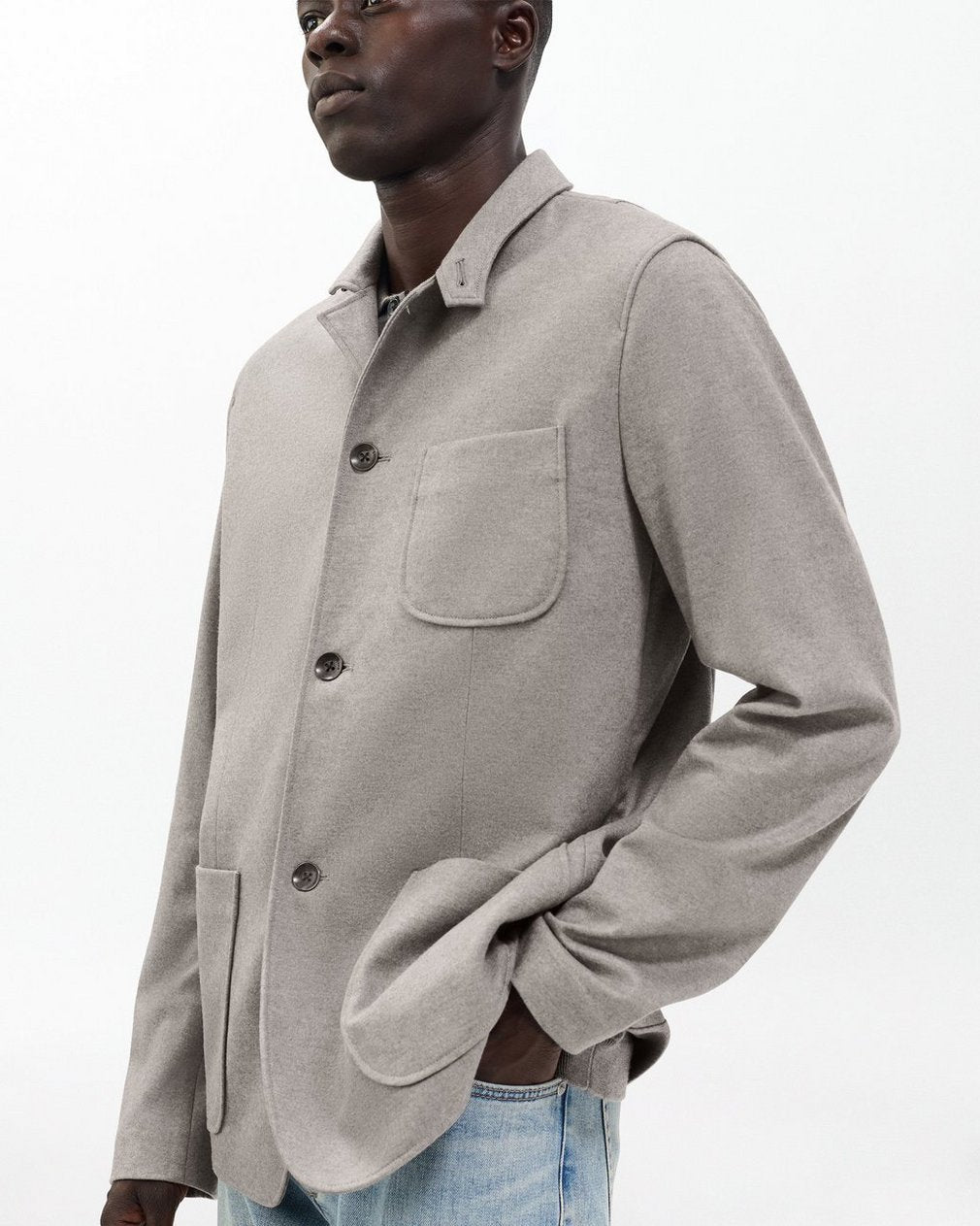 Prospect Knit Blazer - Mink