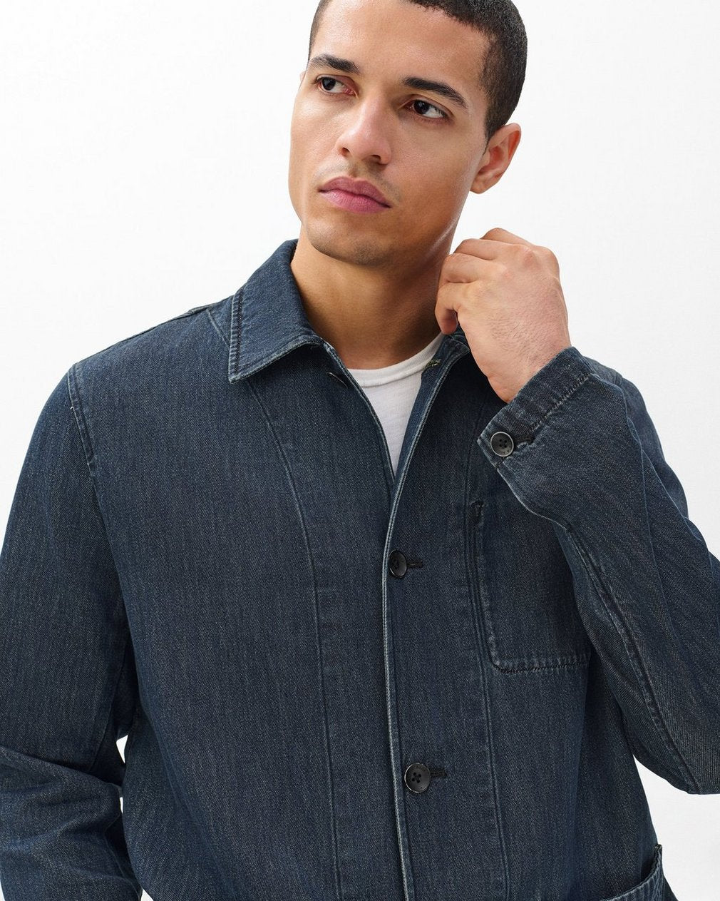 Evan Denim Chore Jacket - Indigo