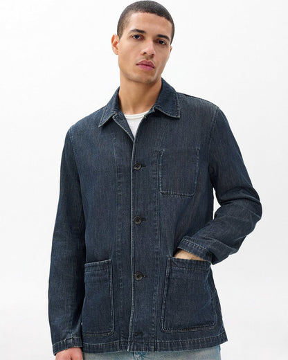 Evan Denim Chore Jacket - Indigo