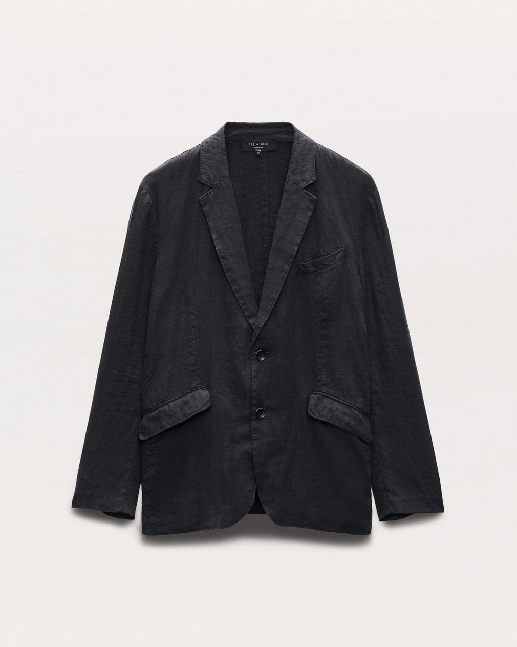 Butler Linen Blazer - Black