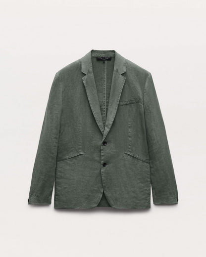 Butler Linen Blazer - Pavement
