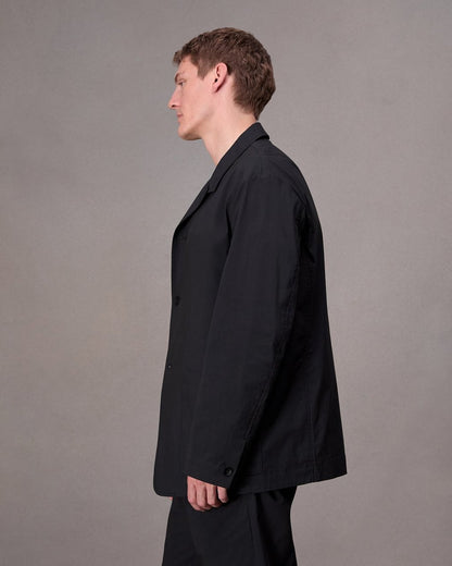 Gramercy Cotton Blazer - Black