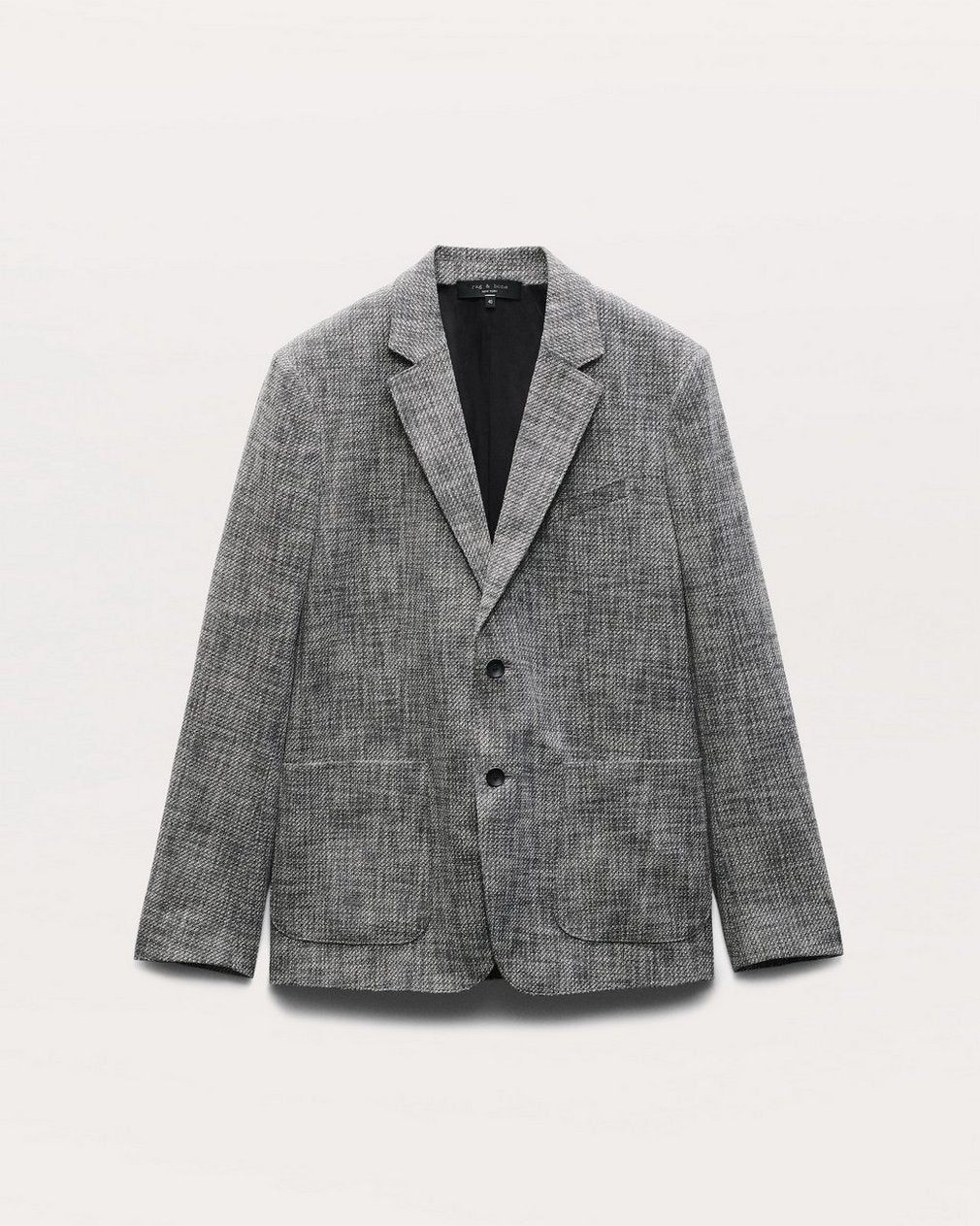 Butler Italian Tweed Patch Pocket Blazer - Navy Multi