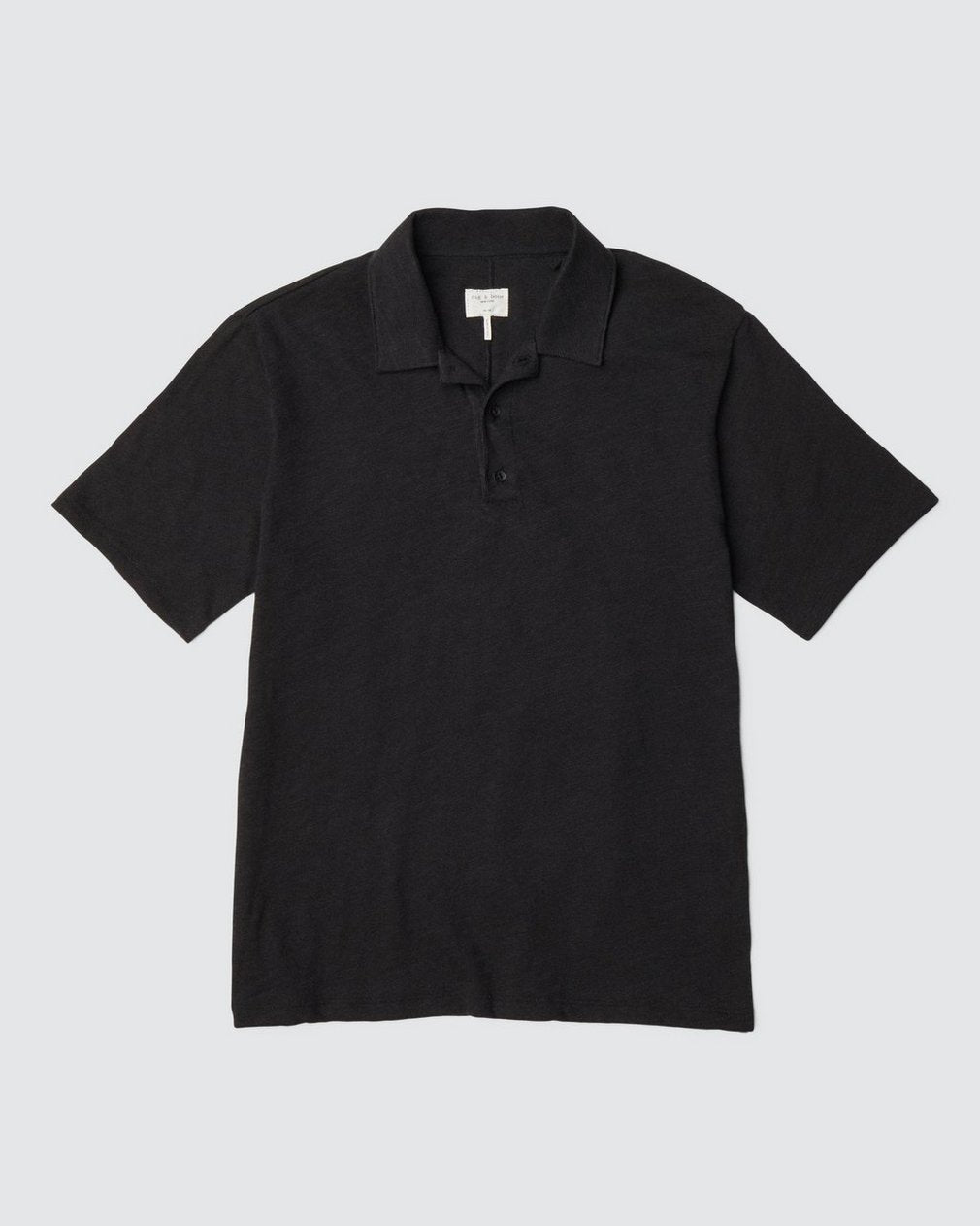Classic Flame Polo Shirt - Black