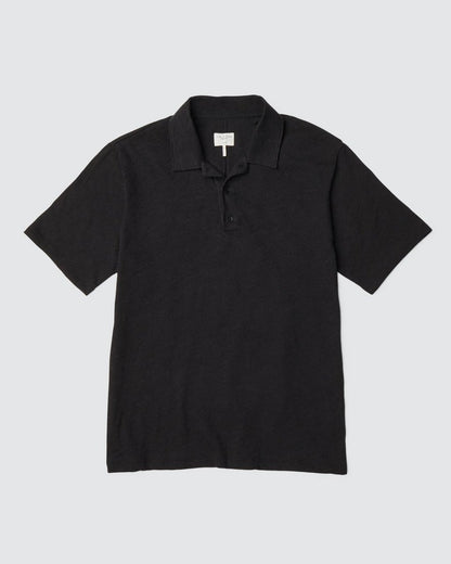 Classic Flame Polo Shirt - Black