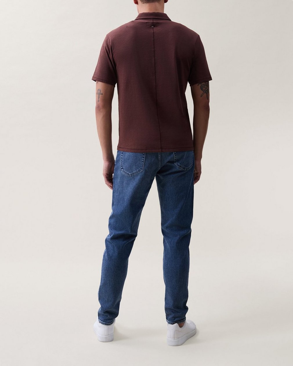 Classic Slub Cotton Polo - Espresso