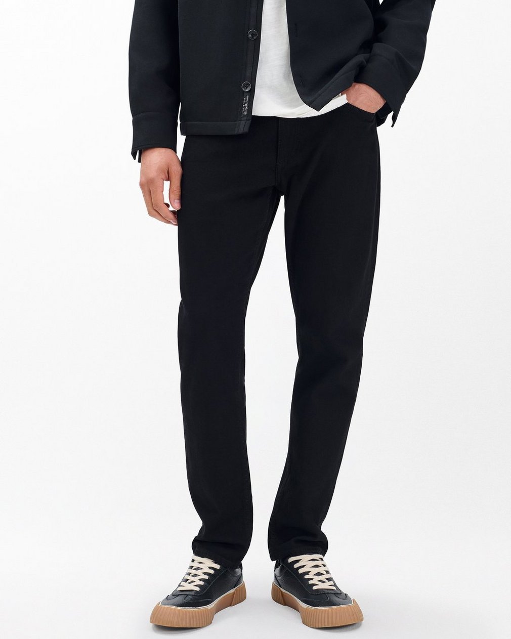 Jones Leather Sneakers - Black