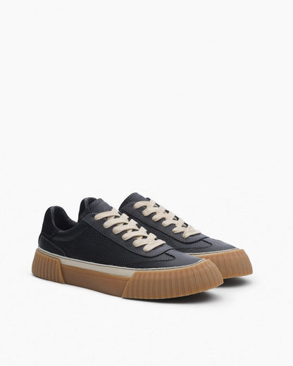 Jones Leather Sneakers - Black