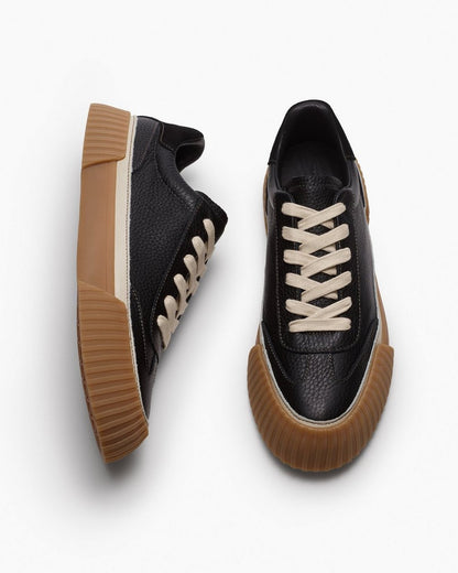 Jones Leather Sneakers - Black