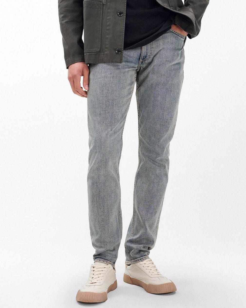Jones Leather Sneakers - Cloud