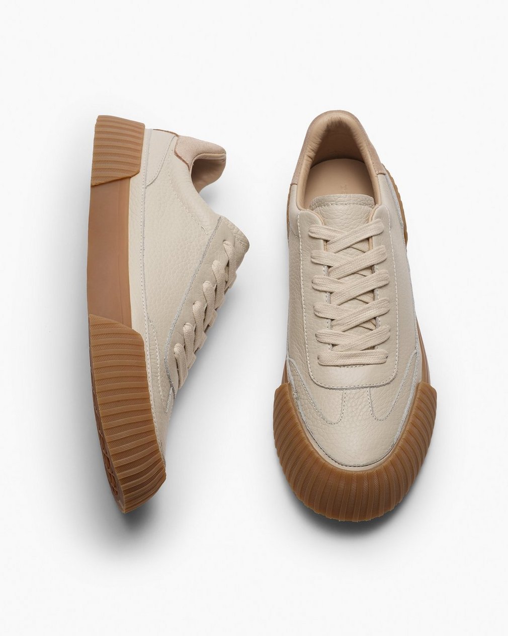 Jones Leather Sneakers - Cloud