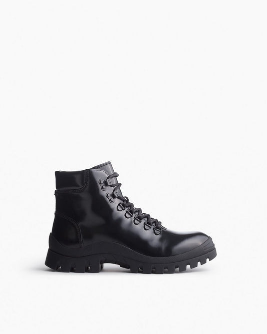 Stanton Leather Hiking Boots - Black