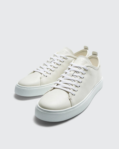 Perry Leather Sneaker - Off Wht