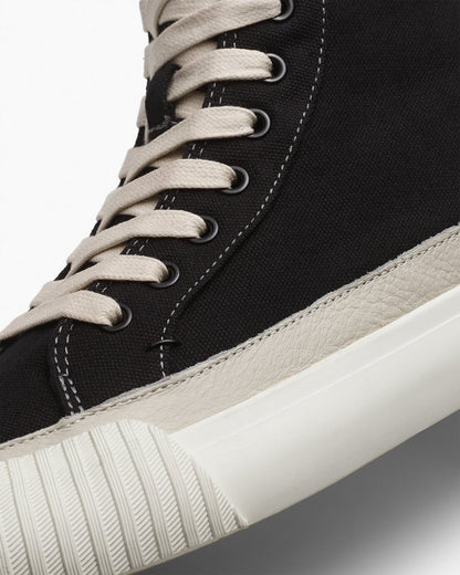 Jones High-Top Canvas Sneakers - Black