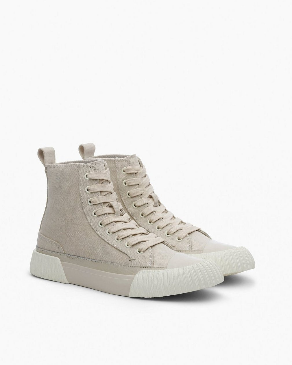 Jones High-Top Canvas Sneakers - Cloud Sand