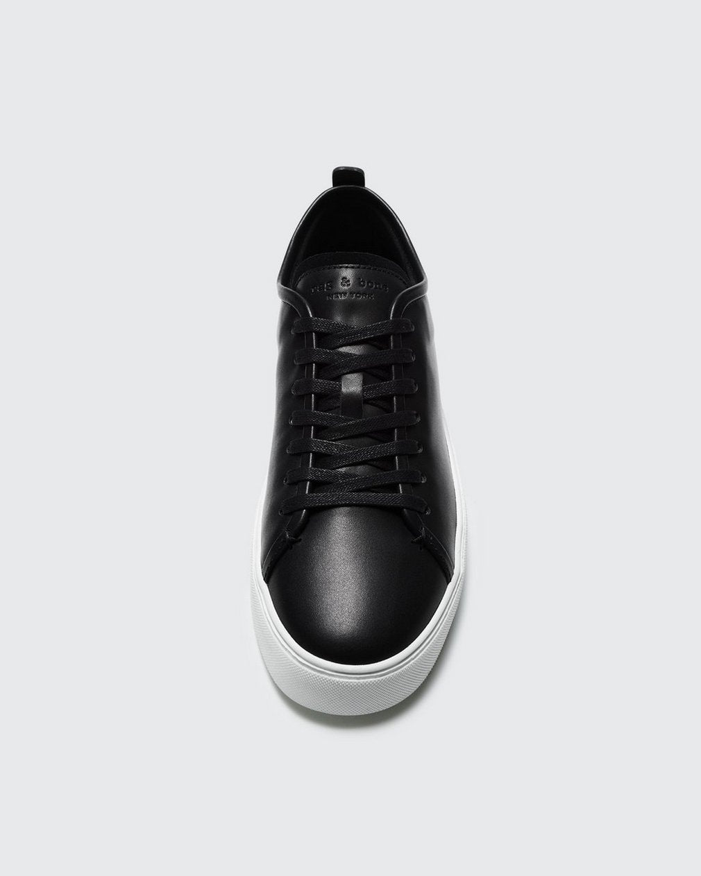 Perry Leather Sneaker - Black