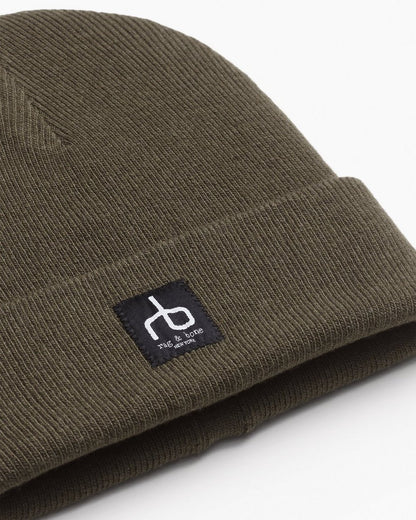 Evan Beanie - Dark Green