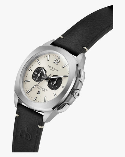 Bleeker Chronograph Watch, 42mm - Black