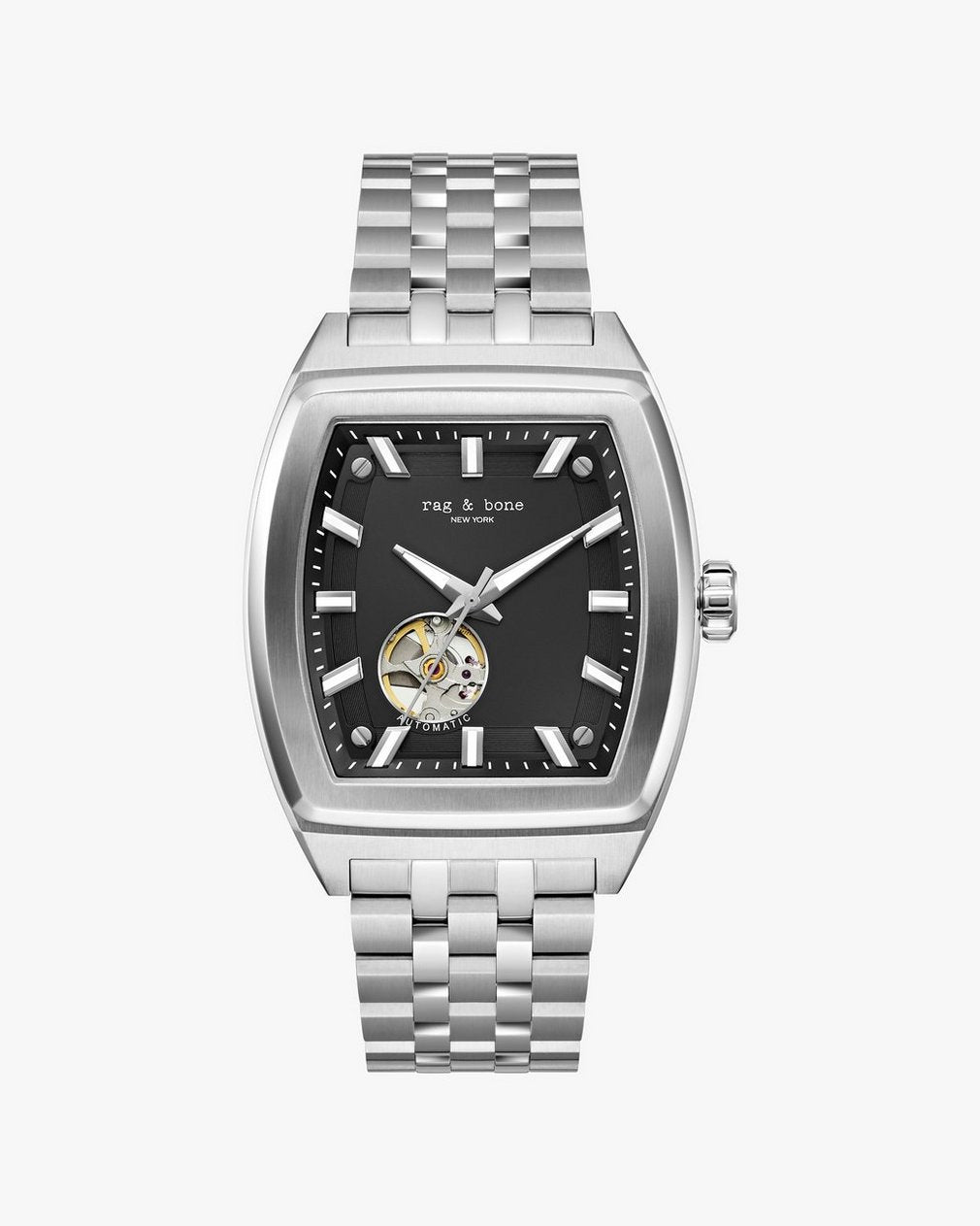 Mercer Automatic Bracelet Watch, 41mm - Silver