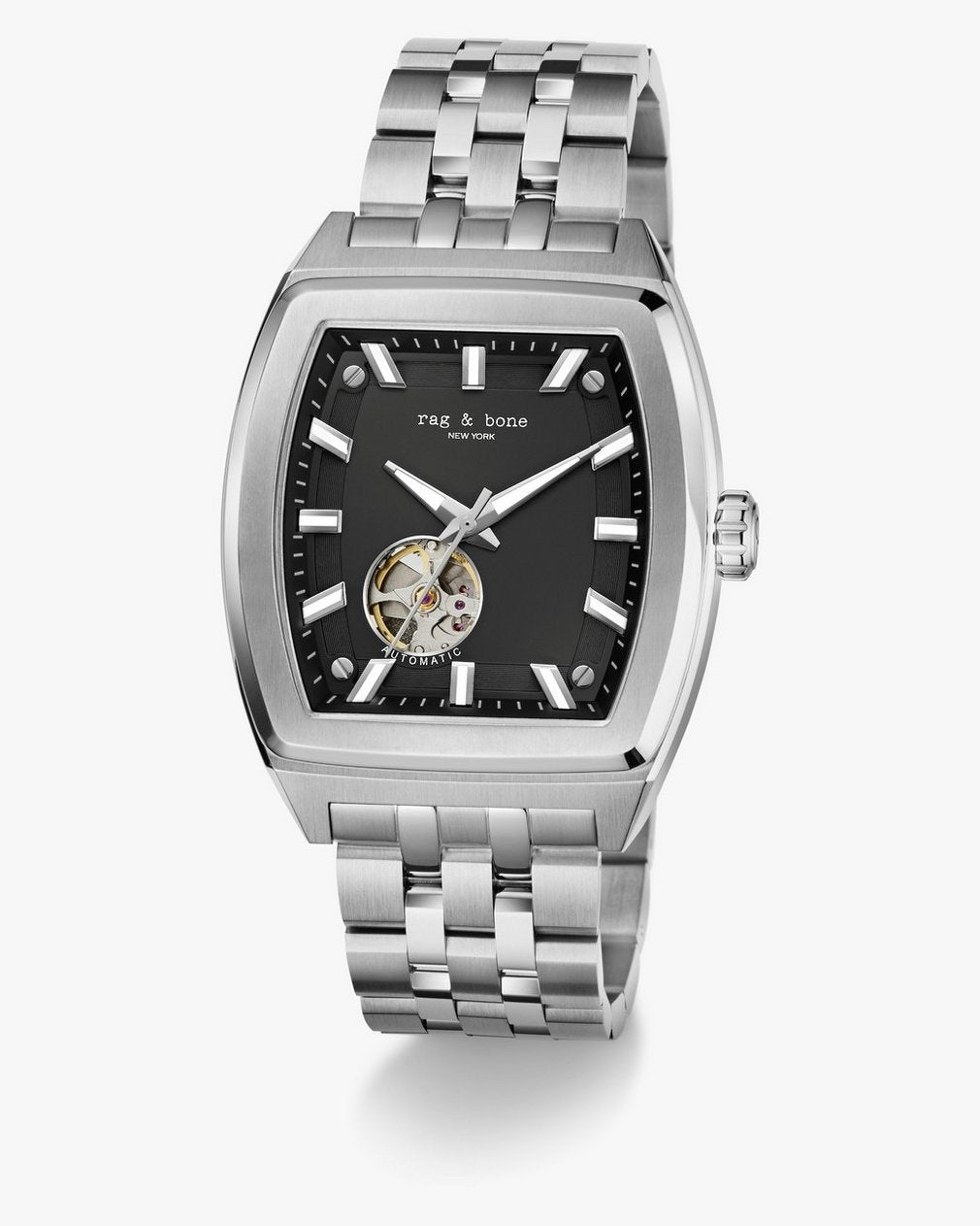 Mercer Automatic Bracelet Watch, 41mm - Silver