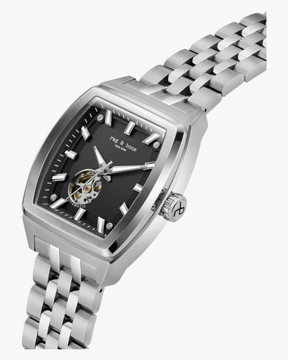 Mercer Automatic Bracelet Watch, 41mm - Silver