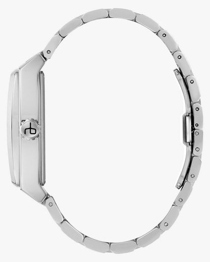Mercer Automatic Bracelet Watch, 41mm - Silver
