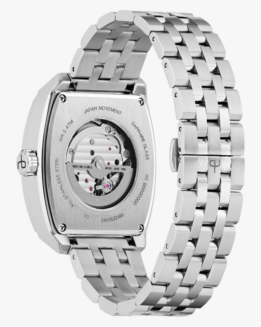 Mercer Automatic Bracelet Watch, 41mm - Silver