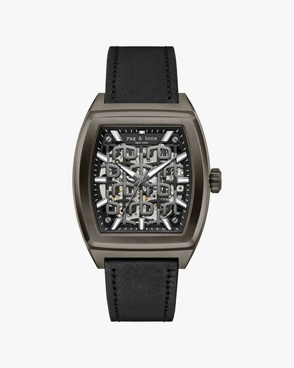 Mercer Automatic Watch, 41mm - Black Denim
