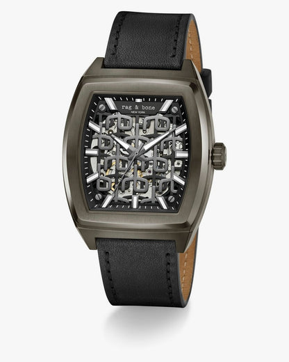 Mercer Automatic Watch, 41mm - Black Denim