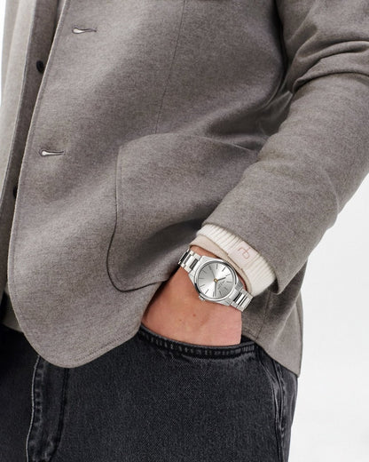 Dean Bracelet Watch, 38mm - Silver