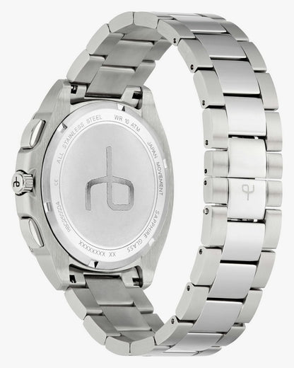 Bleeker Chronograph Bracelet Watch, 42mm - Silver