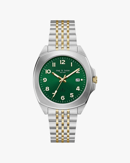 Bleeker Bracelet Watch, 40mm - Two Toned