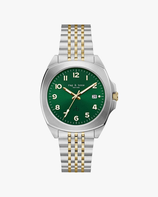 Bleeker Bracelet Watch, 40mm - Two Toned