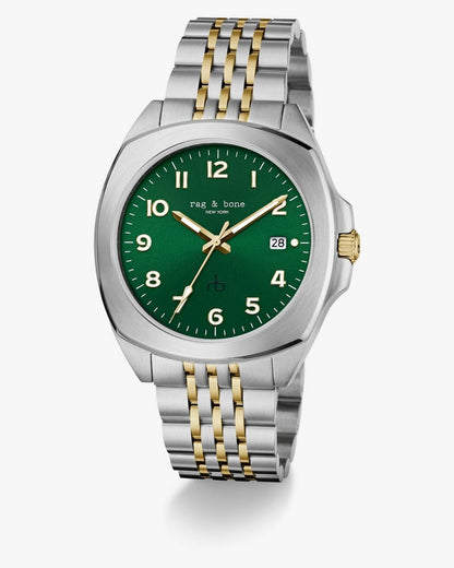 Bleeker Bracelet Watch, 40mm - Two Toned