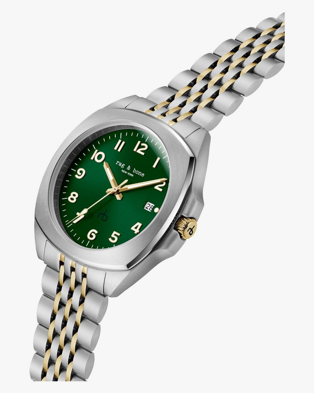 Bleeker Bracelet Watch, 40mm - Two Toned