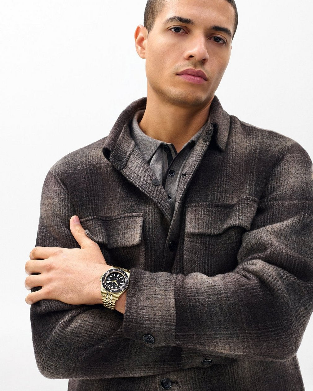 Rowan Automatic Bracelet Watch, 42mm - Gold