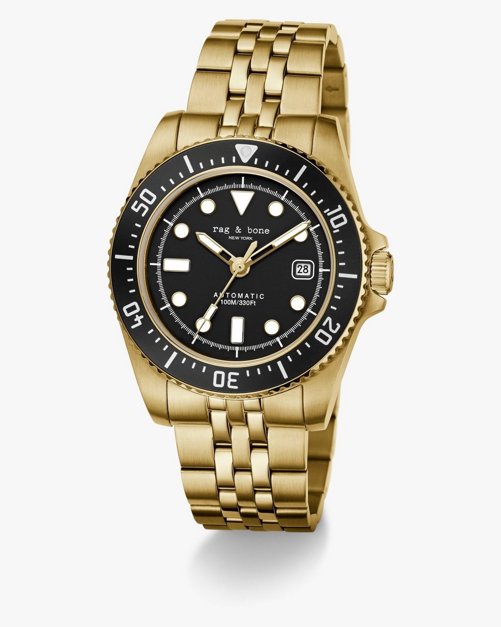 Rowan Automatic Bracelet Watch, 42mm - Gold