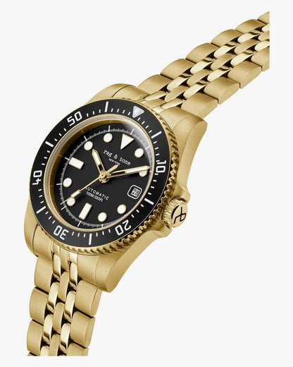 Rowan Automatic Bracelet Watch, 42mm - Gold