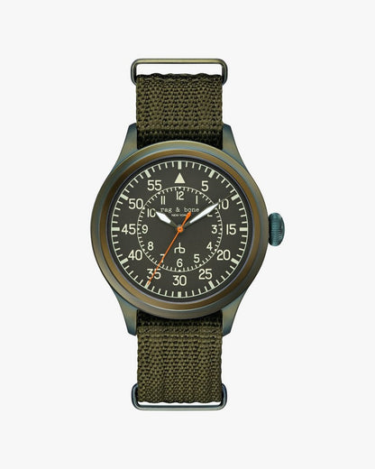Archer Pilot Watch, 42mm - Green