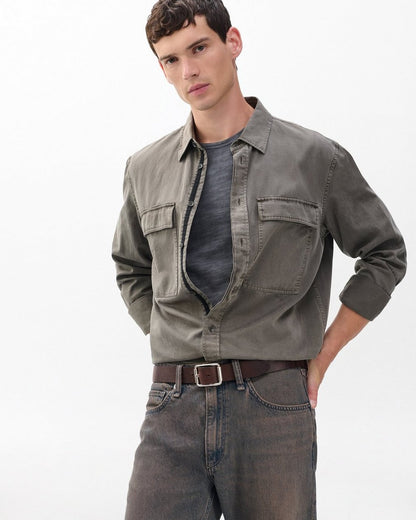 Evan Leather Belt - Dark Espresso
