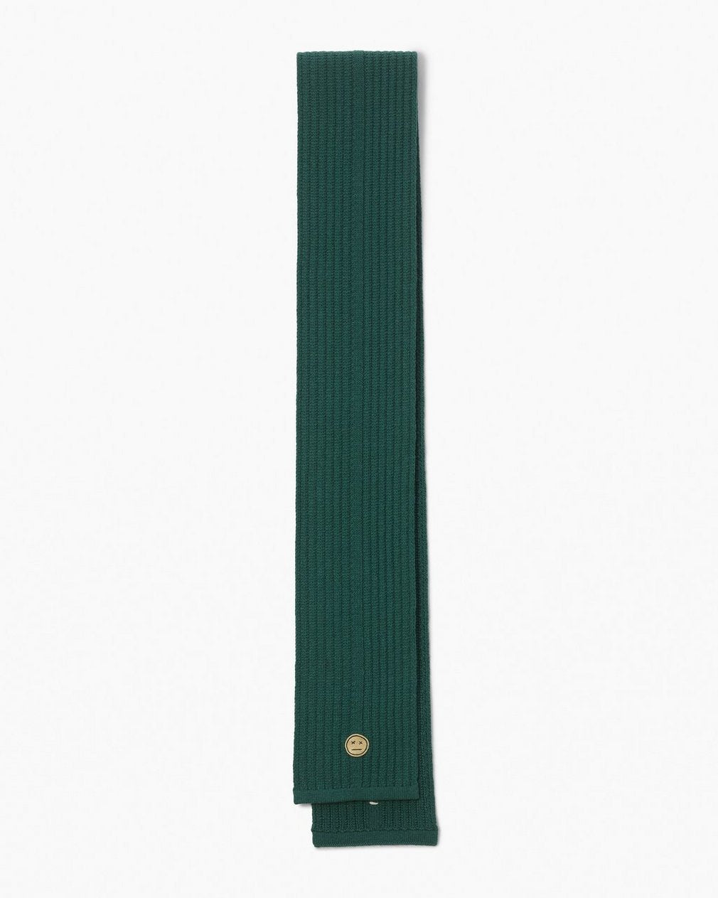 Sour Face Wool Scarf - Pine Multi