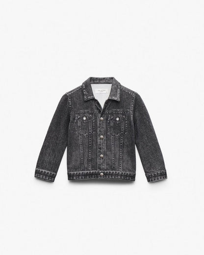 Mini Miramar Trucker Jacket - Faded Black