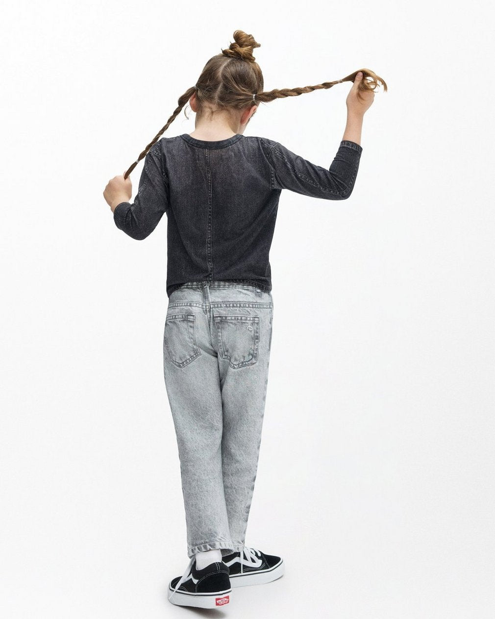 Mini Miramar Long-Sleeve Tee - Faded Black