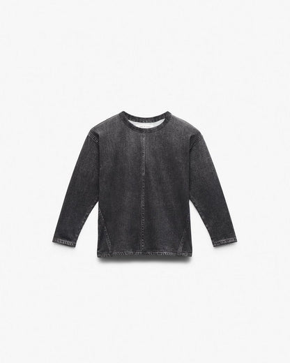Mini Miramar Long-Sleeve Tee - Faded Black