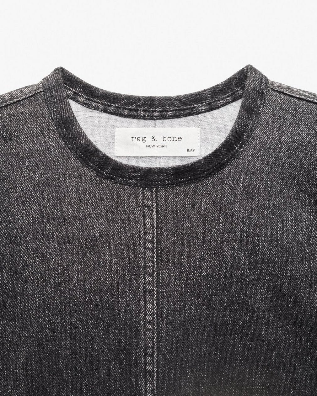 Mini Miramar Long-Sleeve Tee - Faded Black