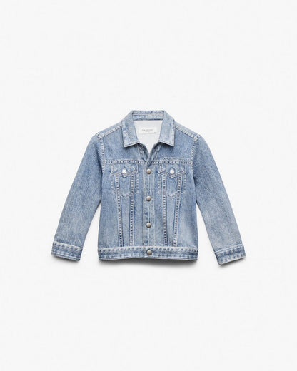 Mini Miramar Trucker Jacket - Scarlet