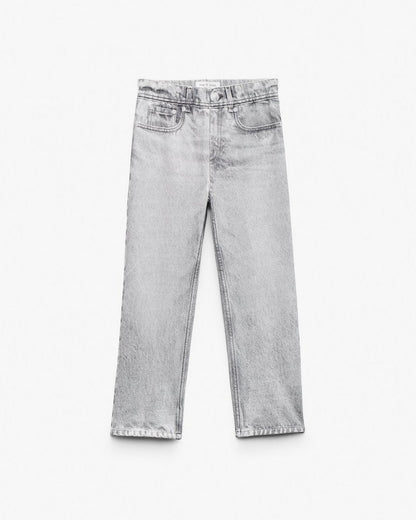 Mini Miramar Wide-Leg Pants - Icy Grey