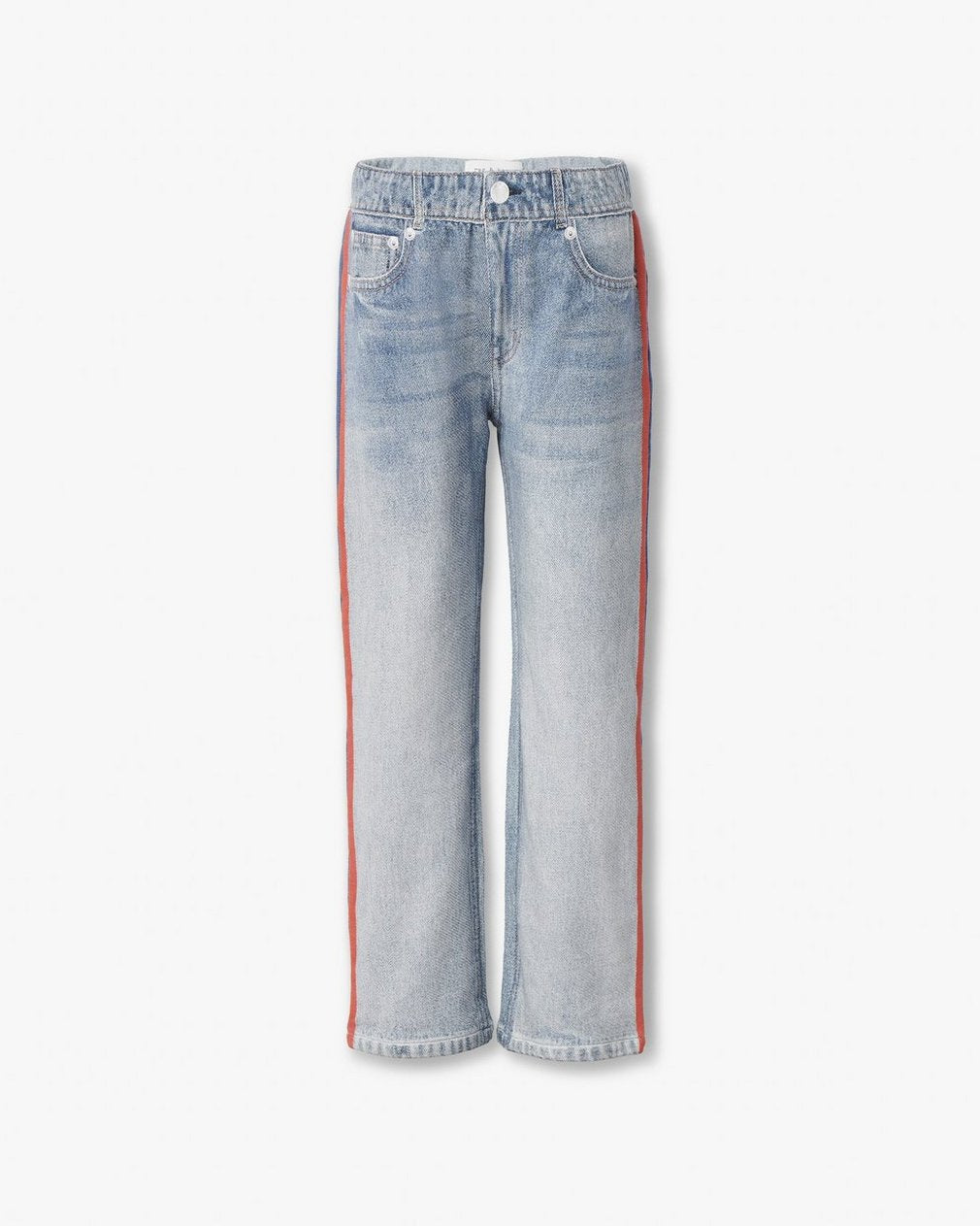 Mini Miramar Track Pants - Coney with Blue & Red Stripe